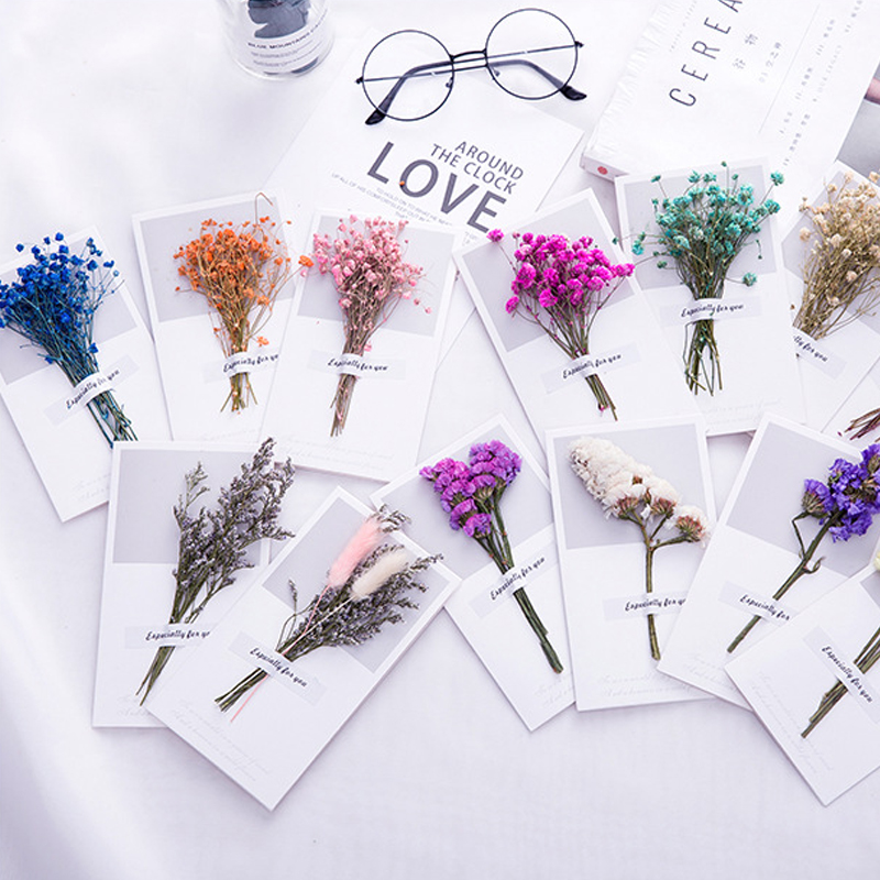 Dried Flower Bulk - Carte-cadeau d'invitation de mariage, cartes de