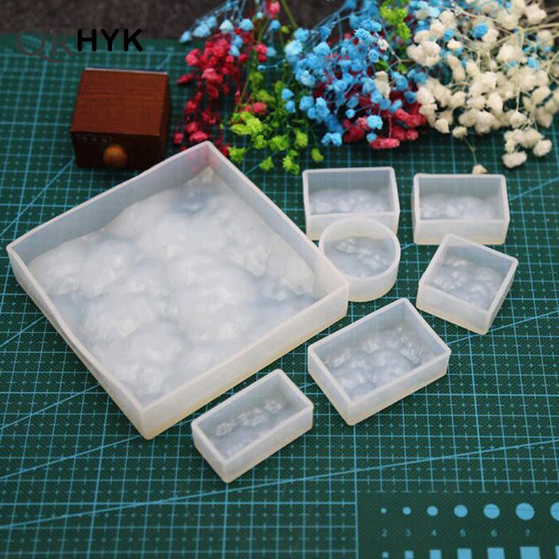 Resin Ocean Wave Mold - Moule en résine de Silicone, outil