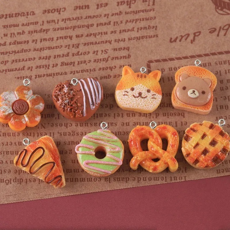 Resin Crafts Diy - 10 Pièces de Breloques en Résine