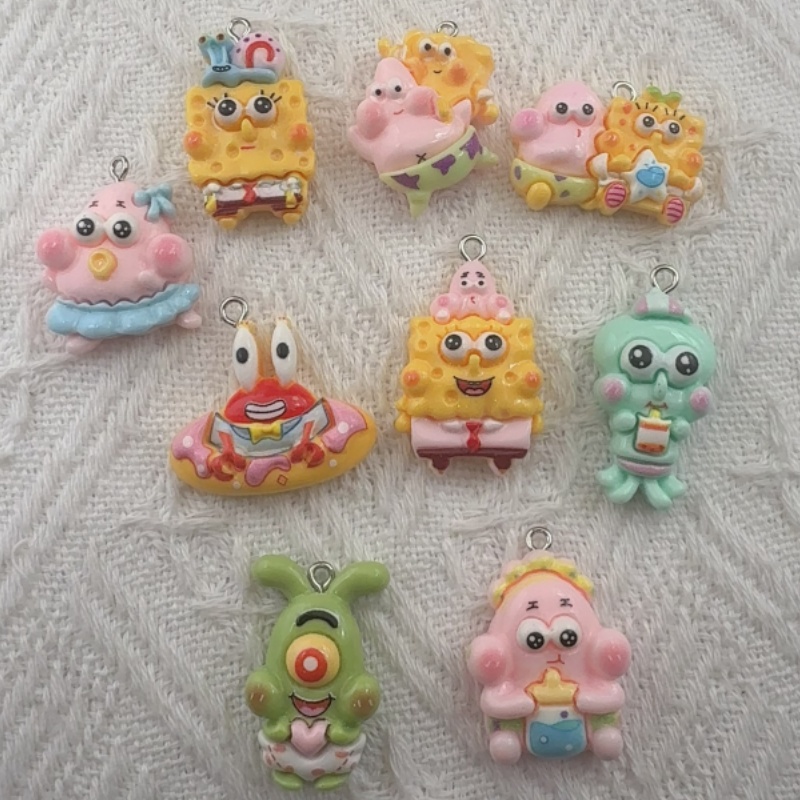 Resin Craft Projects - Pendentif en résine de dessin animé,