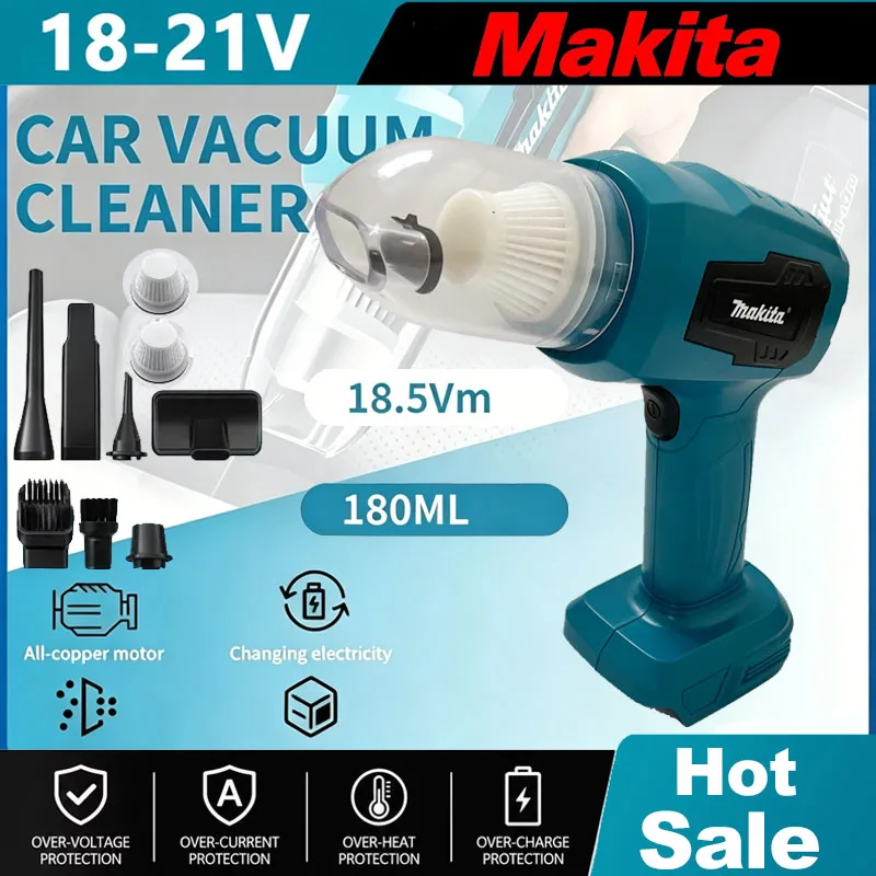 Vacuum Chamber Small - Aspirateur sans fil Makita, mini nettoyeur