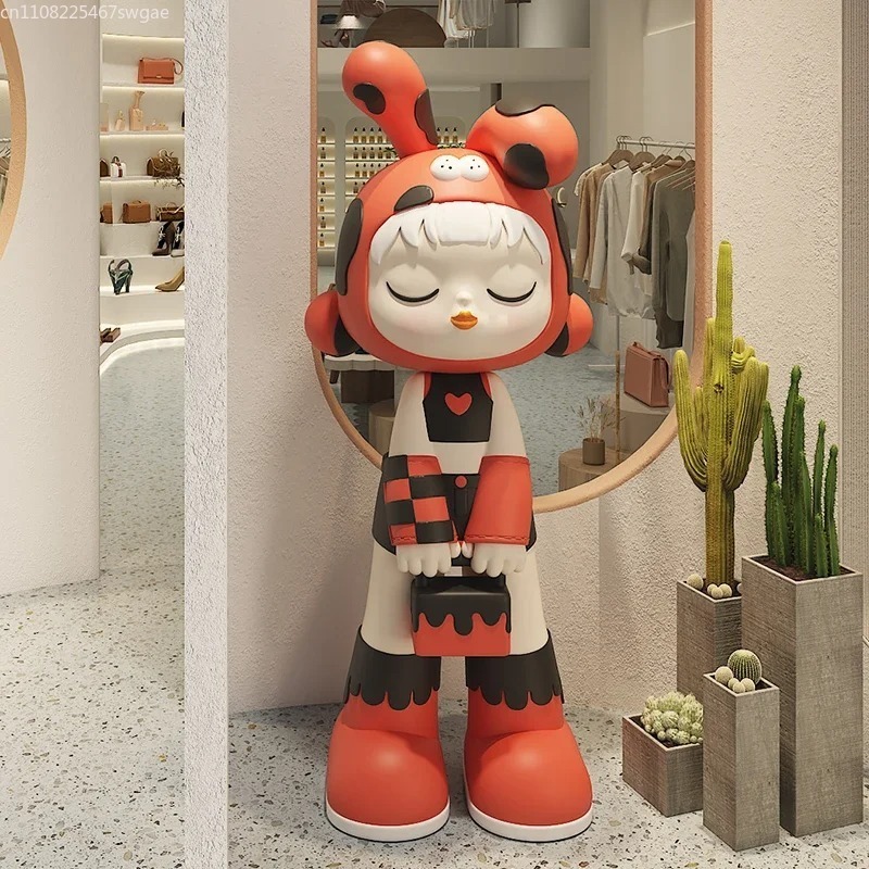 Statue de fille de dessin anim - Resin Crafts avis et prix