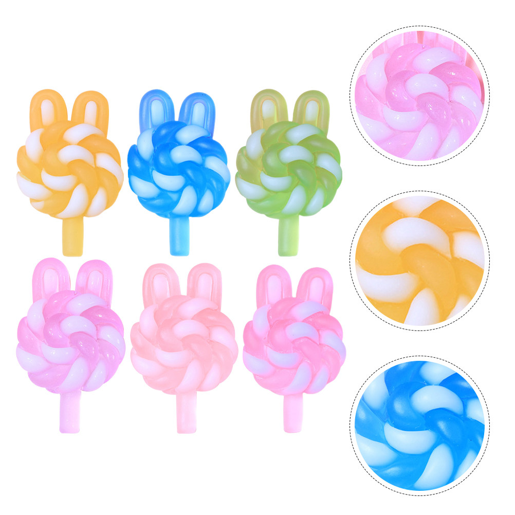 24 Breloques Sucettes Mignonne - Resin Crafts Diy avis et prix