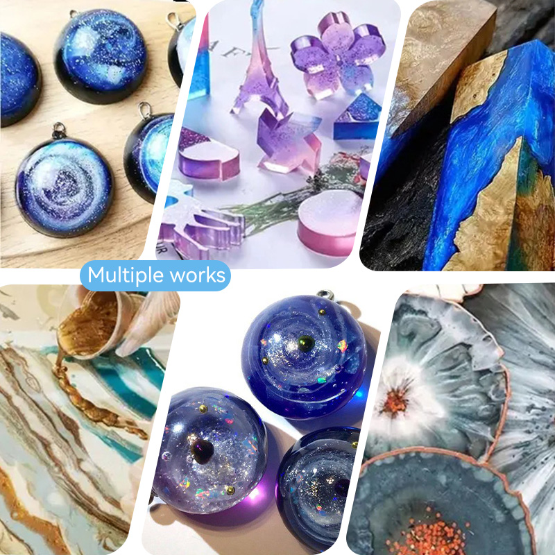 Pigments de résine époxy ciel  - Resin Pigment Set avis et prix