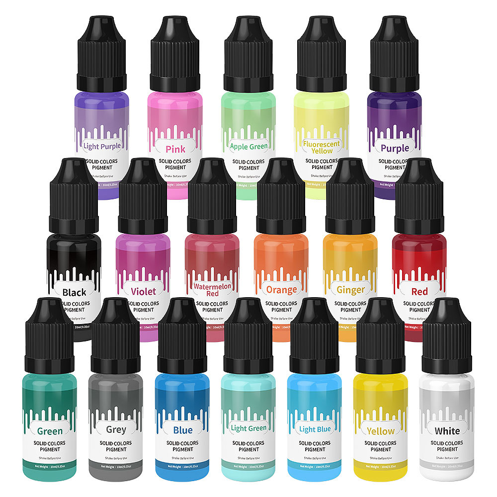 Macaron couleur Pastel solide, - Resin Pigment Set avis et prix