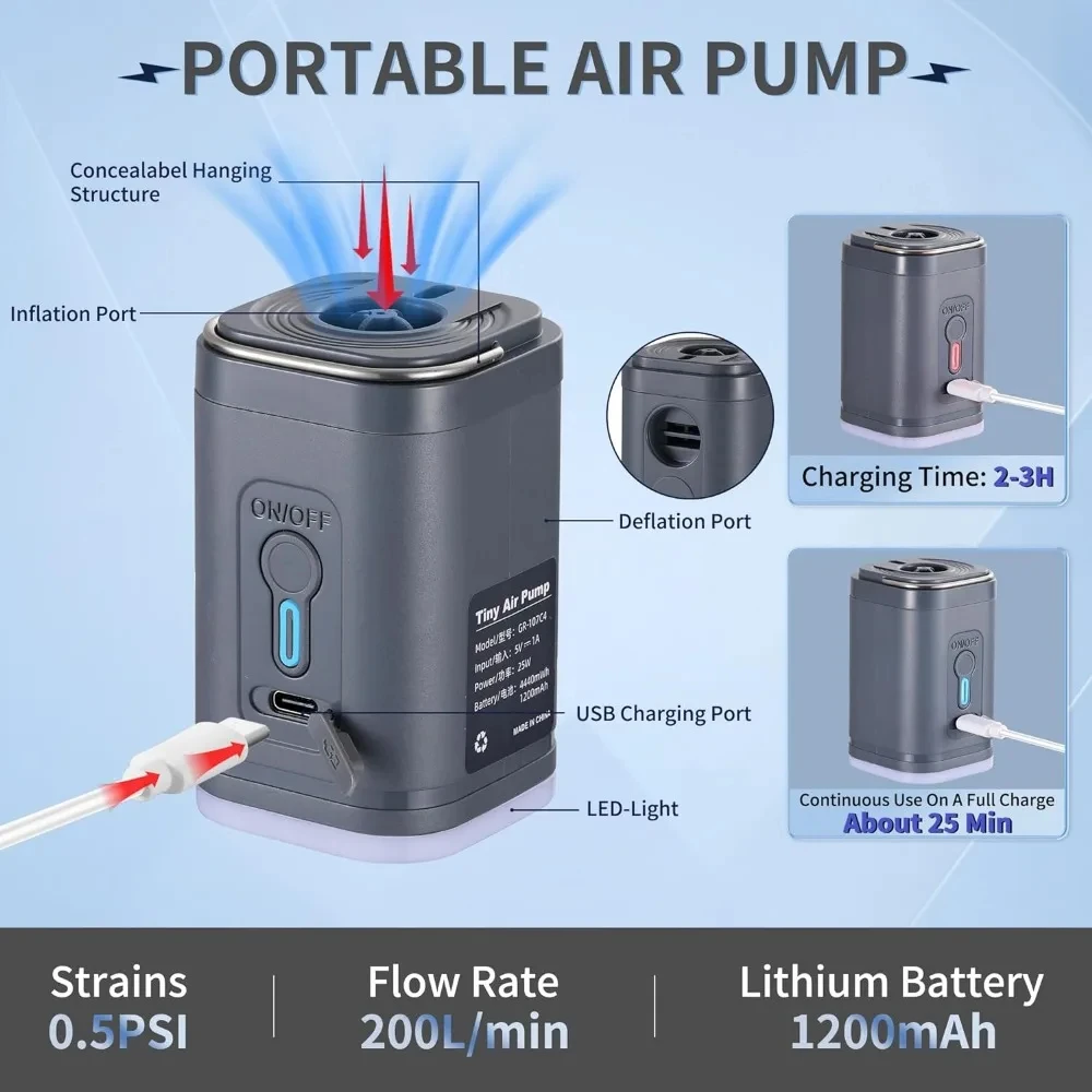 Mini pompe à air portable avec - Vacuum Chamber Small avis et prix