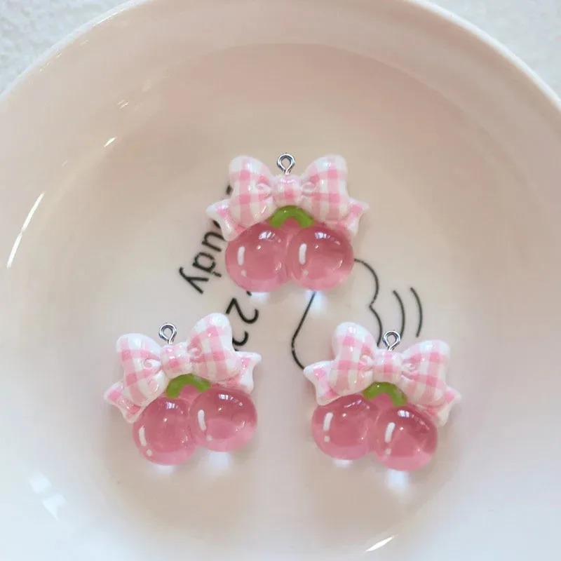 10 Breloques Lapin Cerise Mign - Resin Crafts Diy avis et prix