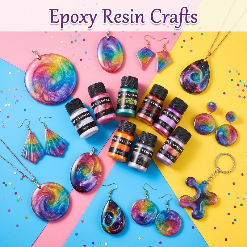 Ensemble de 2/24 poudres de pi - Resin Pigment Set avis et prix