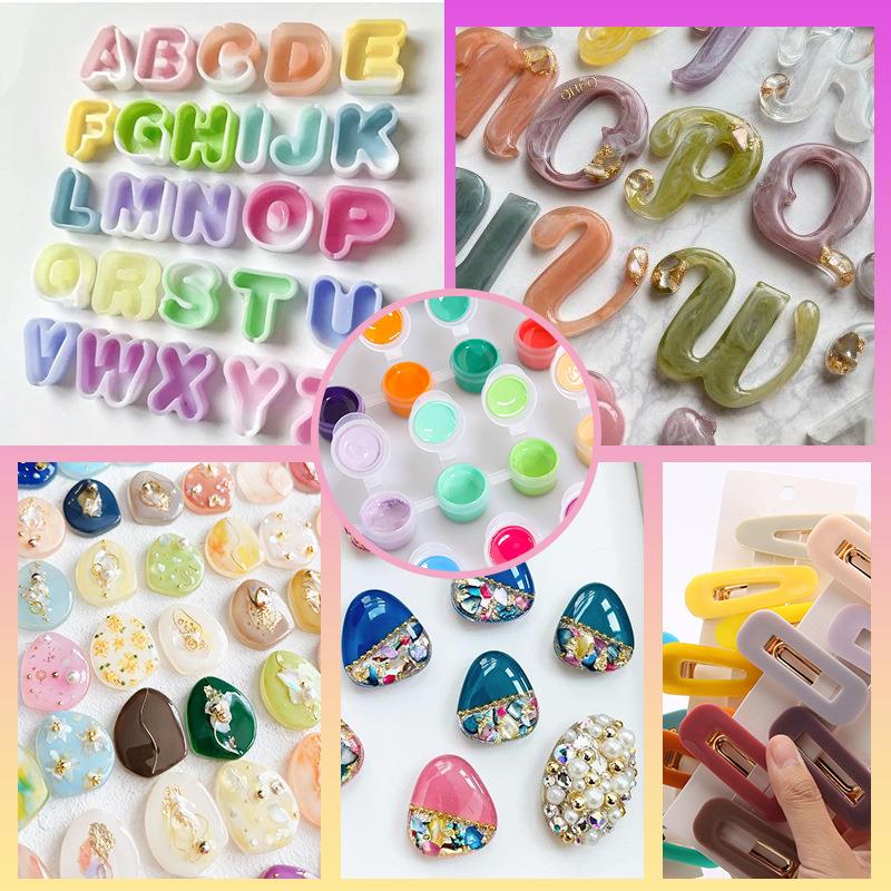 6 couleurs/ensemble de pigment - Resin Pigment Set avis et prix