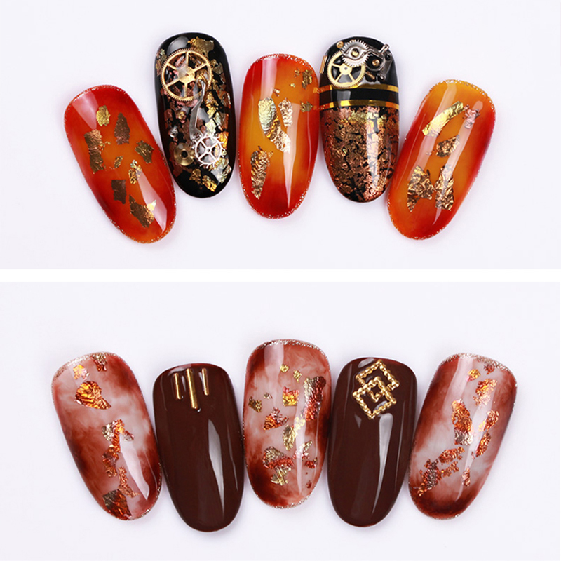 Feuille d'or d'imitation color - Gold Foil Flakes avis et prix